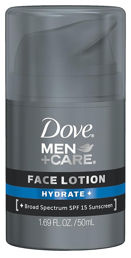 Dove Men+Care Face Lotion, Hydrate Plus 1.69 Ounce