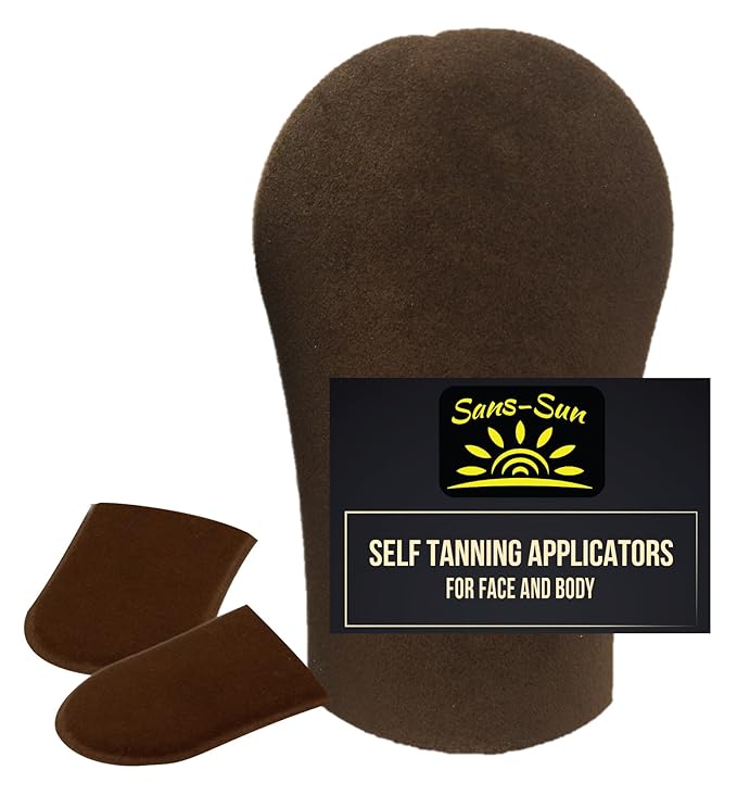 Body and Face Tanning Mitt Combination Pack