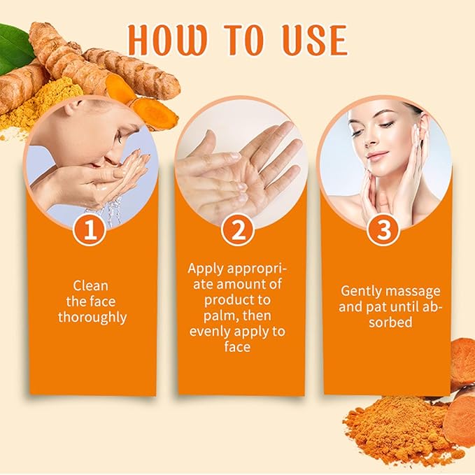 Turmeric Toner, Long-Lasting Hydration, Soothing, Evens Skin Tone for Face Hydrating Facial Toner for Women, Moisturizing Face for Dry Oily Skin 4.22 oz