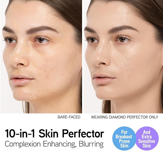 Physicians Formula Mineral Wear®Diamond Perfector BB Cream, 10 in 1 Skin Perfecting Beauty Balm, Lightweight & Luminous Finish - Medium to Tan