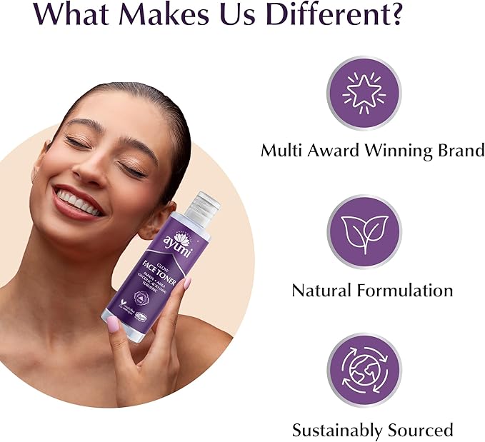 Ayumi Turmeric Face Toner for Women & Men | Hydrating Toner | 5 Fl Oz