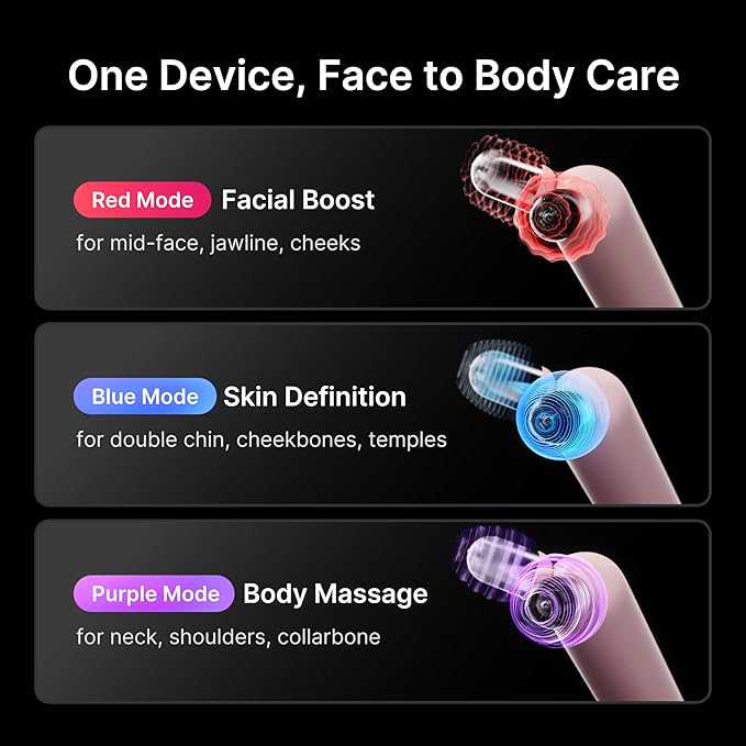 medicube At-Home Contour & Define Device Set | 2-in-1 Massage & Skincare Device with PDRN Booster Gel | Salmon DNA PDRN, Peptides & Niacinamide | Face & Body Massager for Depuffing & Contouring, Beige