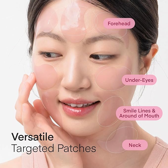 TEREZ & HONOR Korean Collagen Mask Set - 3-Piece Bundle with 4ea Bio-Collagen Face Masks, 100 ml Night Wrapping Peel-Off Mask & 60 pcs Eye Patches for Deep Hydrating, Firming & Glass Like Glow