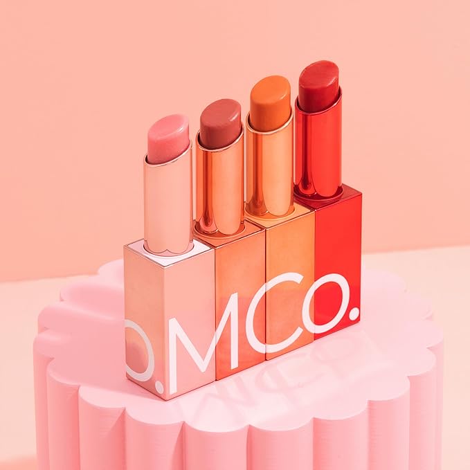 MCoBeauty - Sheer Tint Lip Balm – Girl Boss True Red Shade - Hydrating Gloss Balm with Jojoba Seed Oil - Helps Nourish Lips and Adds a Glossy Tint - Lip Care, Stocking Stuffers