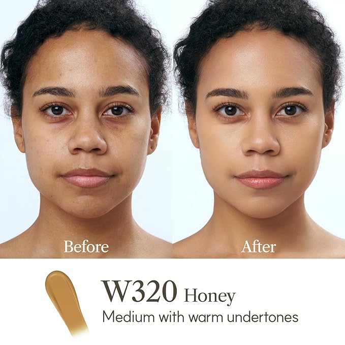 THE FACE SHOP Ink Lasting Liquid Foundation, Full Coverage, 72‑Hour Wear Semi‑Matte Finish, Makeup with Bakuchiol, N330 Cinnamon, 0.84 Fl. Oz.