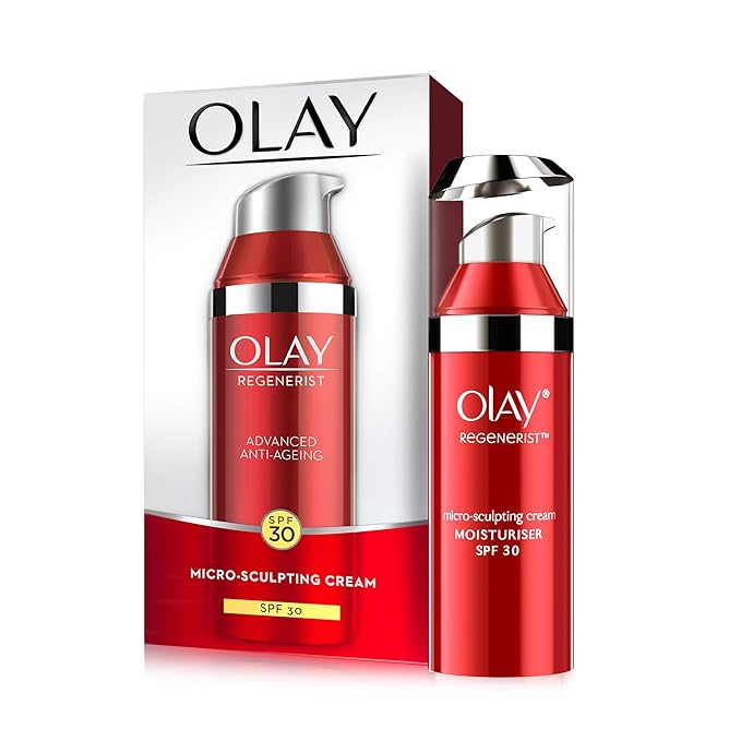 Olay Day Cream: Regenerist Microsculpting Mini Moisturiser (50g/1.8oz, Moisturizer SPF30)