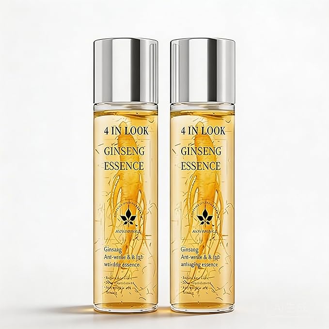 ginseng Essence Water for Face, Hydrating & Anti-Aging Facial Toner with Niacinamide, Hyaluronic Acid & Ergothioneine, Moisturizing, Firming & Smoothing Skin Care for Women & Men