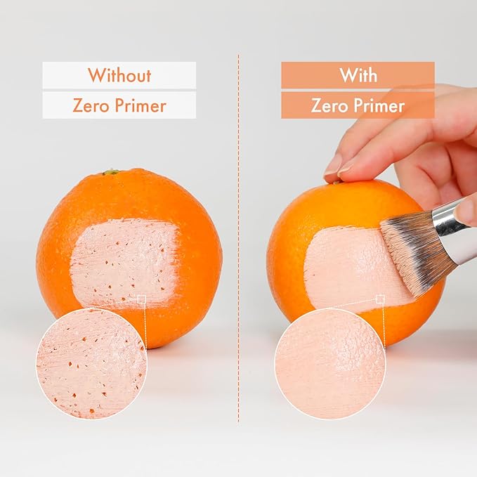 Zero Primer, K Beauty Face Primer with Pore Minimizer, Oil & Shine Control, Matte Blurring Finish, Smooths Fine Lines & Wrinkles, Long-Lasting Makeup for Oily Skin, 20ml / 0.67 fl. oz