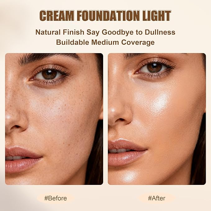 Tinted Foundation Stick, Balm to Cream Foundation with Light to Medium Coverage, Infused with Hydrating Ingredients, Light 02, 0.25 oz