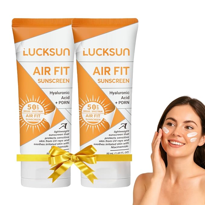 Sunscreen SPF 50 PA++++ (2 Pack) – Lightweight, Vegan Sunblock for Face & Body with Hydrating & Soothing Botanical Extracts, 1.69 fl oz Each