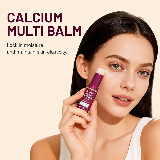 Calcium Multi Balm Stick + Calcium Intense Cream, Anti-aging, Moisturizing & Smoothing Eye Care, Gentle for Skin