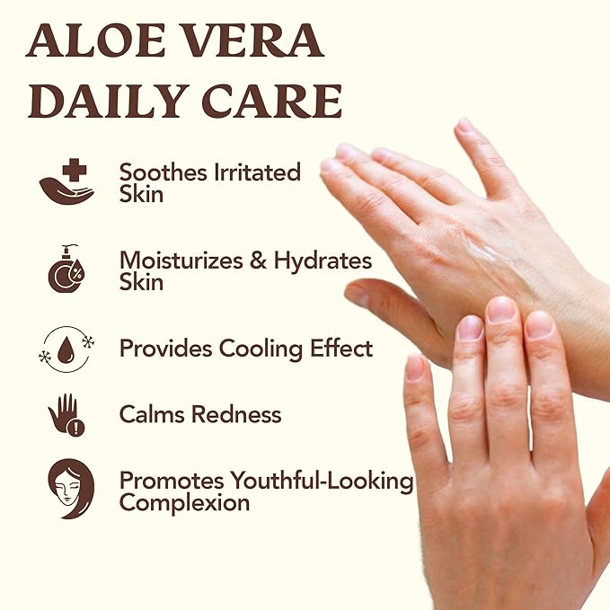 Green Leaf Aloe Vera Spray 8 oz and Aloe Vera Gel 8 oz Bundle for Hair, Skin & Face Moisturizer, Fast Absorption After Sun Care, Sunburn Relief & Solar Recovery