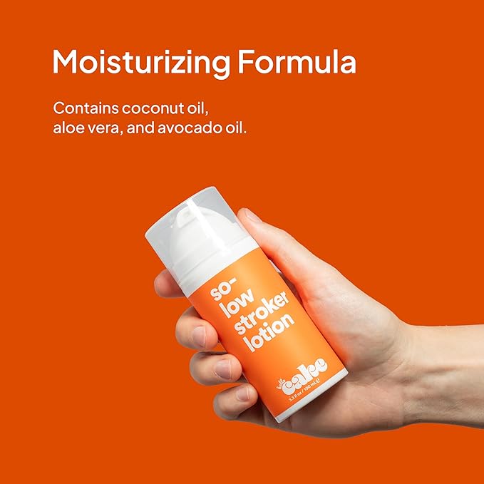 Hello Cake So-Low Stroker Lotion - Below the Belt Men's Solo Cream for Bator Bros, 1.7 fl oz