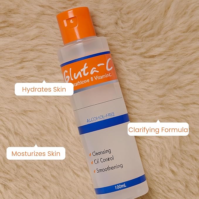 Gluta-C Facial Toner Hydration Nourishing Soft Smooth Revitalizing Supple Texture Healthy Glow Balanced Daily Skincare Gentle Comfort - 100ml