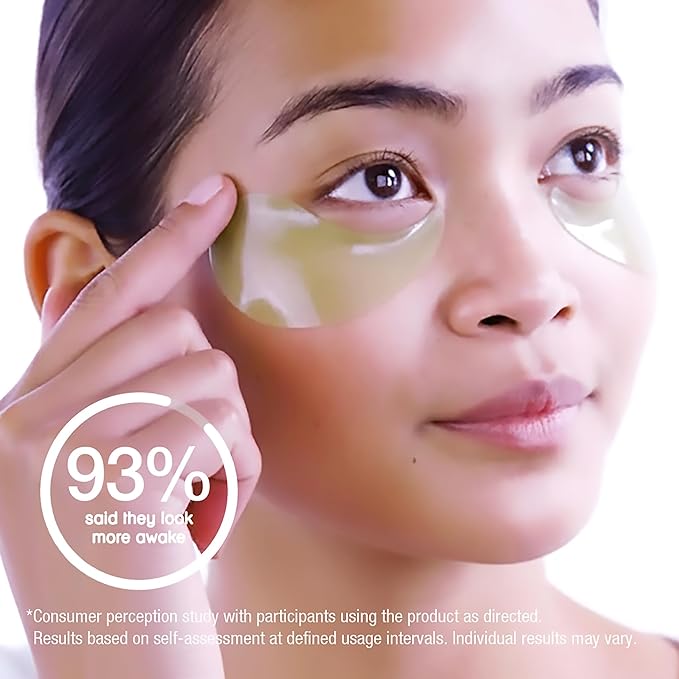 Pixi Day & Night Eye Patch Duo |Depuffing Hydrogel Under-Eye Patches for Day and Calming Hydrogel Under Eye Patch for Night | for Puffy Eyes and Dark Circles | 2 Boxes, 60 Pairs, 120 Patches