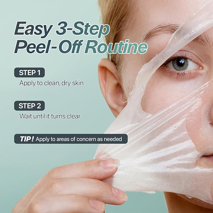 CHARDE At-Home Targeted Skincare Duo - Dark Spot Peel Off Mask & Under Eye Patches for Puffiness, Brightening, Smoothing & Even Tone Care, Spot Care