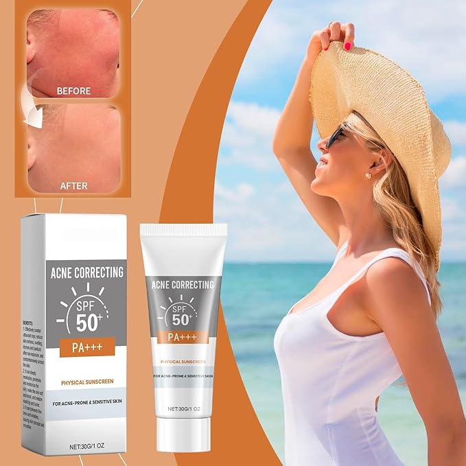 SPF 50 Sunscreen for Face & Body, Water & Sweat Resistant, Skin Care Sunscreen Lotion, Sun Cream Sunscreens Cream Lightweight & Breathable