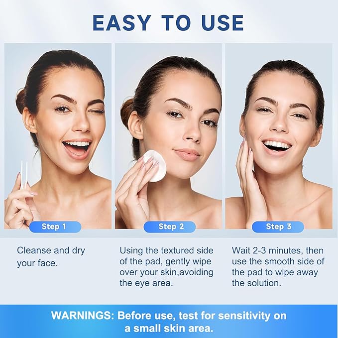 Pore Tightening Cleansing Pads with Niacinamide, Vitamins B5, C & E, Hydrating and Soothing, Improving Elasticity Pore Refining Toner Perfecting Cleansing Pads (100 pc)
