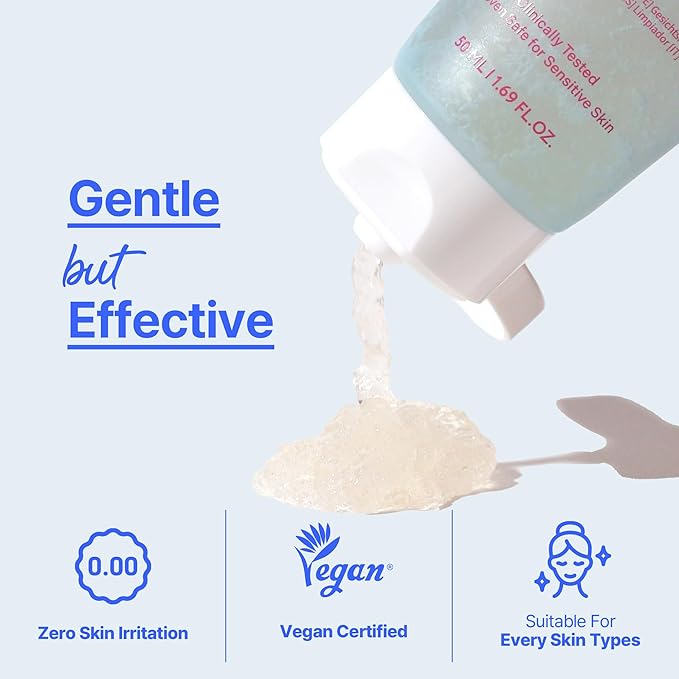 Gentle Exfoliating Duo - Jelly Pudding Pore Cleanser 50ml + Cool Calming Toner Pad