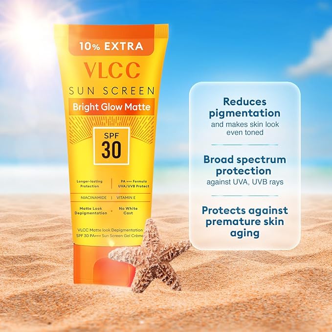 VLCC Matte Look SPF 30 Sun Screen Gel Creme(100gm)