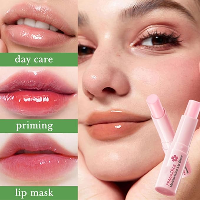 Sakura Skincare Kit, 11Pcs Skin Care Set with Cleanser, Toner, Serum, Cream, Eye Cream, Lip Balm & Masks. Skincare Gift Set for Teens & Women, Moisturize & Smooth Skin (11Pcs, Cherry)