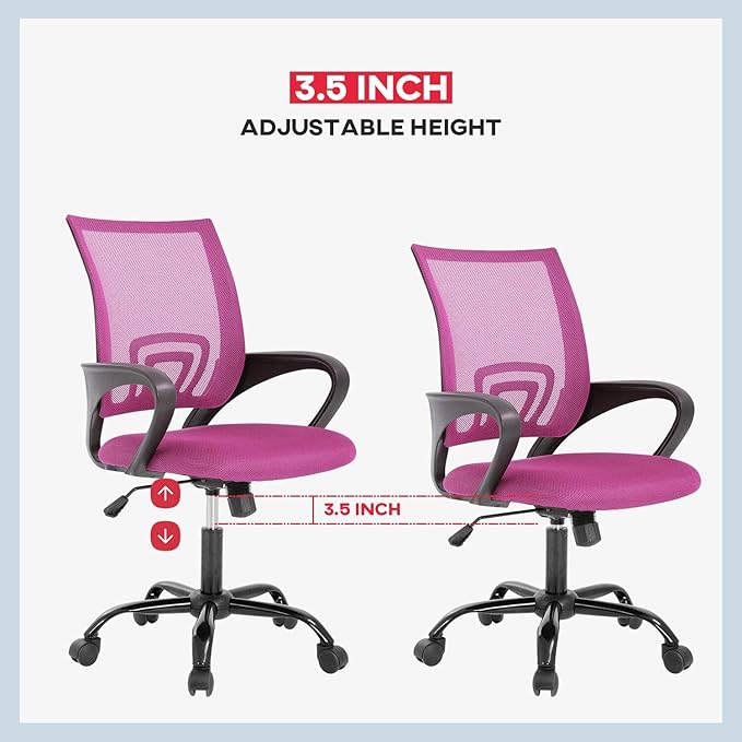 Office Chair Desk Chair Computer Chair Ergonomic Executive Swivel Rolling Chair with Lumbar Support,2 Pack