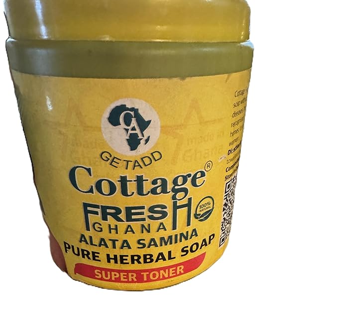Cottage Fresh Ghana Alata Samina Pure Herbal Soap, Super Toner, 550GM
