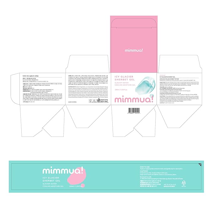 Icy Glacial Sherbet Duo | Ice Sorbet Toner Pads + Ice Sorbet Gel | Depuffing Skin Prep, 30% Glacial Water | Minimize the look of enlarged pores