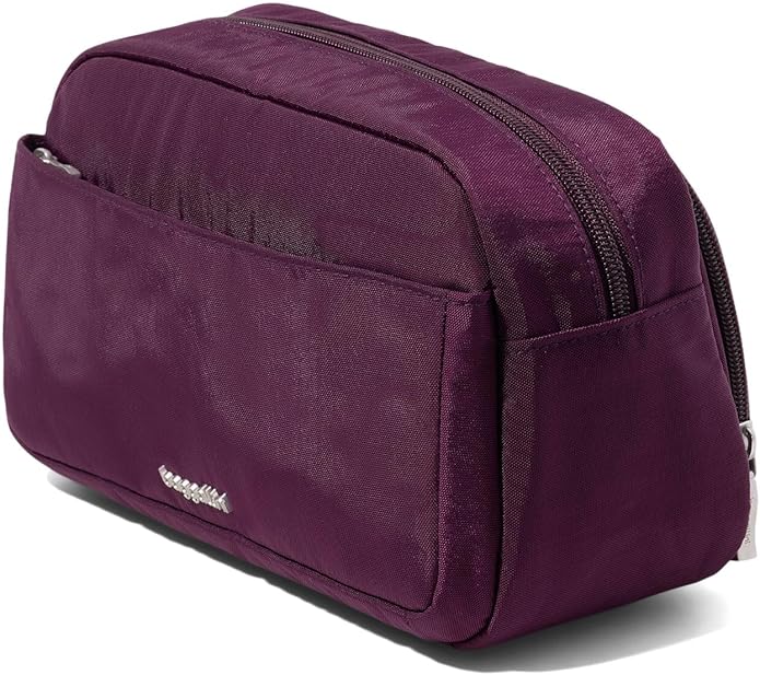 Pocket Cosmetic with Brush Organization - Lightweight 9.4”x5.5”x3.5” Makeup Bag - Travel Essentials Makeup Organizer
