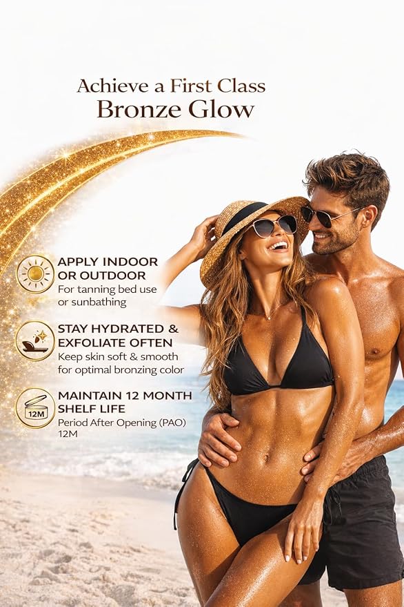 Designer Skin Whirlwind 9X First Class Bronzer Tanning Bed Lotion – Indoor & Outdoor Use, For Tanning Beds & Sun, Tahiti Plum, 13.5 oz