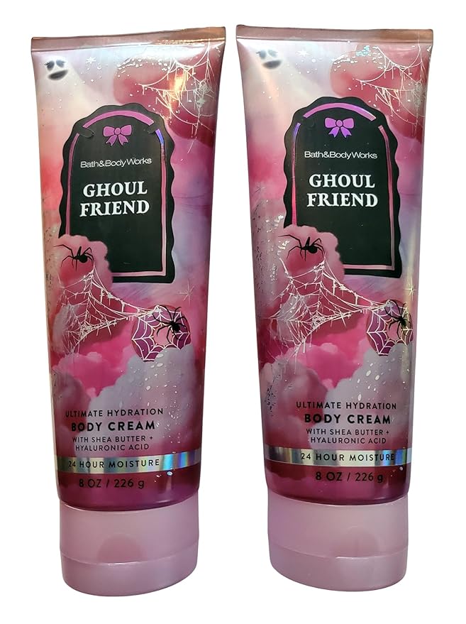 Bath & Body Works Ghoul Friend Ultimate Hydration Body Cream 8 Ounces Pack of 2