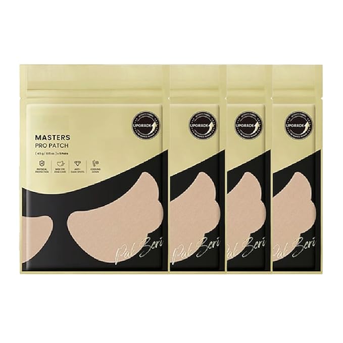 Masters Pro Sun Patch 4 Sheets – SPF 50+ PA++++, Cooling & UV Protection for Outdoor Activities