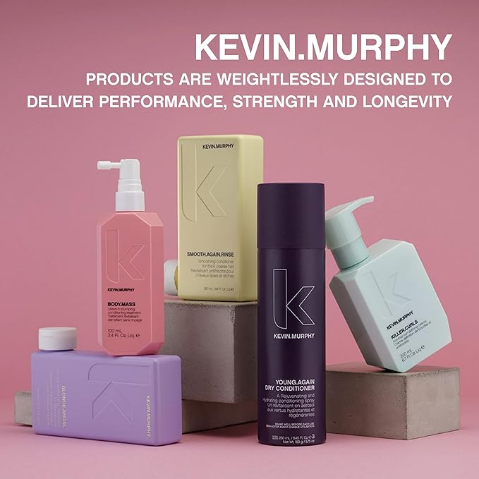 KEVIN.MURPHY ROUGH.RIDER Clay - Hair Strengthening - For All Hair Types - Moldable Styling Clay - Sulphate Free Care (Pack of 2)
