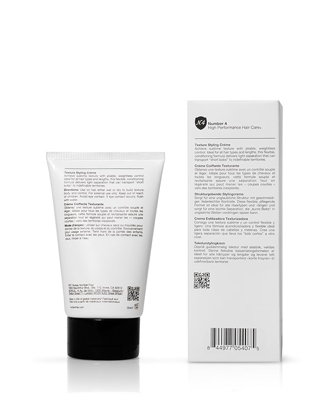 Texture Styling Creme, Controls Frizz, Enhances Movement and Texture, Defines Curls, Flexible and Weightless Control 3.4 oz
