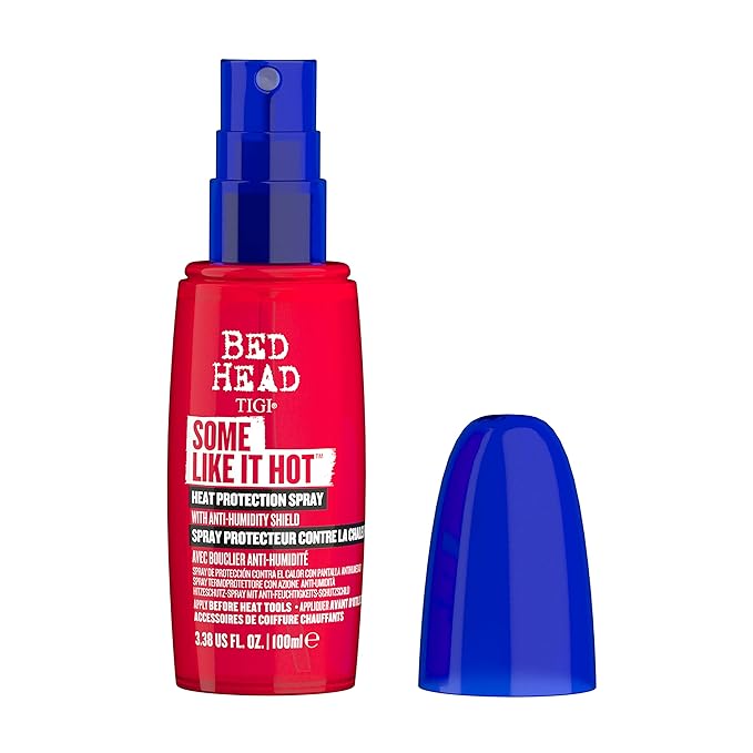 TIGI Heat Protection Spray | Bed Head | For Heat Styling | 3.38 fl oz | Pack of 2