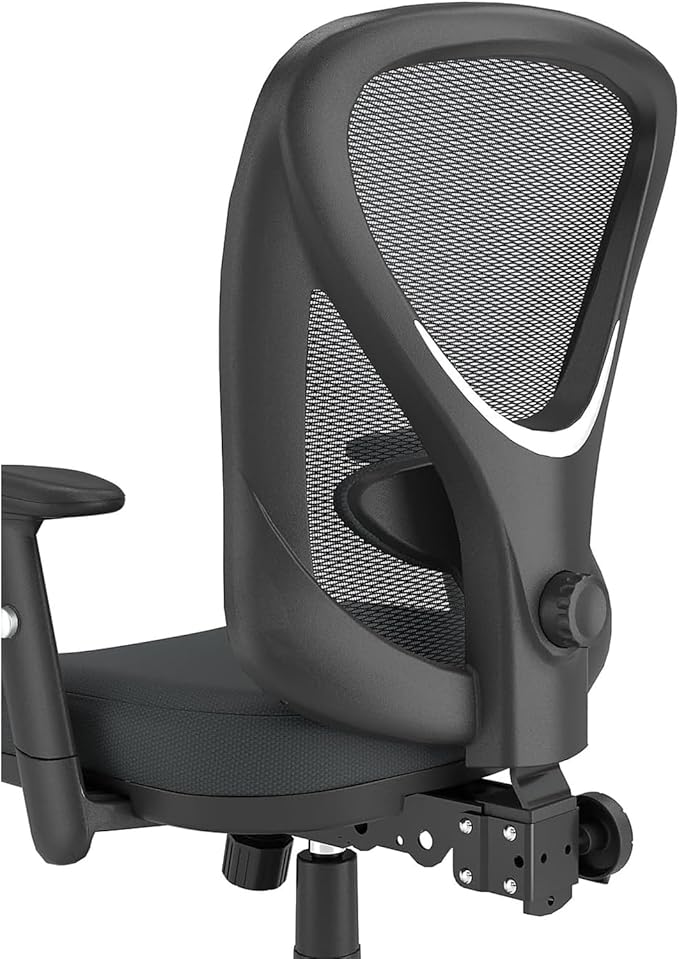 Staples Carder Ergonomic Task Chair, Mesh, Ergonomic, Lumbar Support, Adjustable Height, Black
