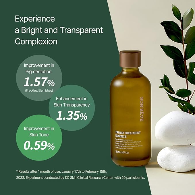 Tri-bio Treatment Essence – Gentle Fermented Essence with Niacinamide for Balanced, Healthy Skin