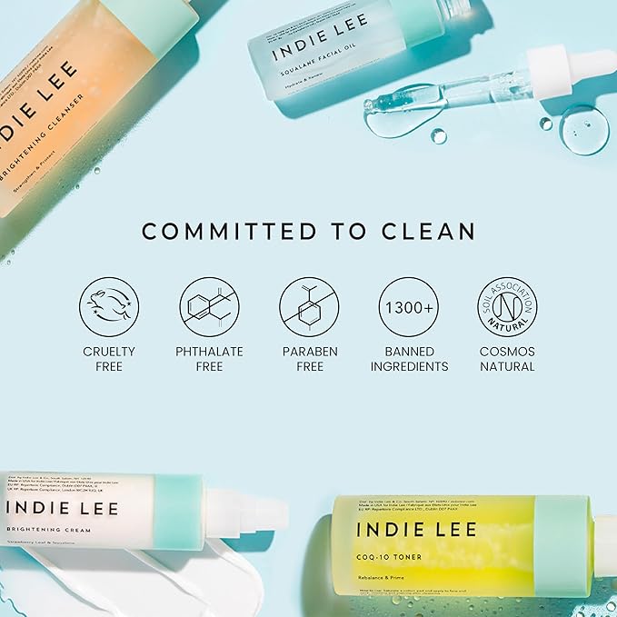 Indie Lee CoQ-10 Face Toner-Travel Size Refreshing, Hydrating Mist for All Skin Types - Hyaluronic Acid, Aloe + Chamomile - Alcohol + Essential Oil-Free Facial Toner-TSA Approved Travel Skincare(30ml)