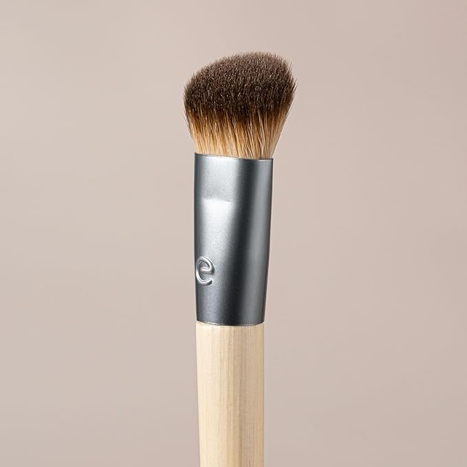 EcoTools Precision Concealer Makeup Brush, For Concealing Under Eyes & Imperfections, Sculpt Skin, Works With Liquid & Cream Makeup, Synthetic Bristles, Cruelty-Free & Vegan, 1 Count