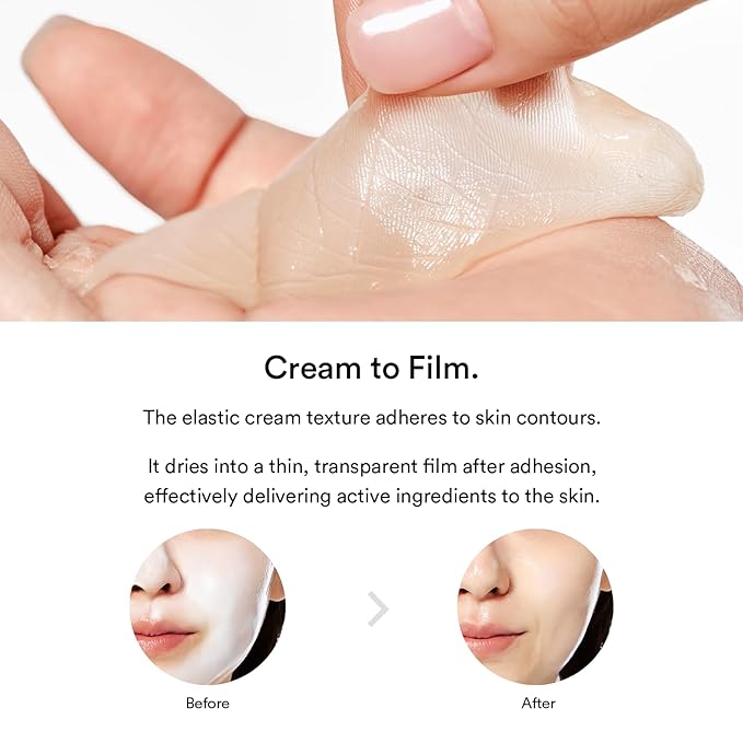 Abib Dark Spot Wrapping Mask Glutathione Film 3.38 fl oz, Brightening Peel Off Mask, Dark Spot & Uneven Tone Care, Niacinamide & Vitamin C, Cream to Film, Korean Skincare