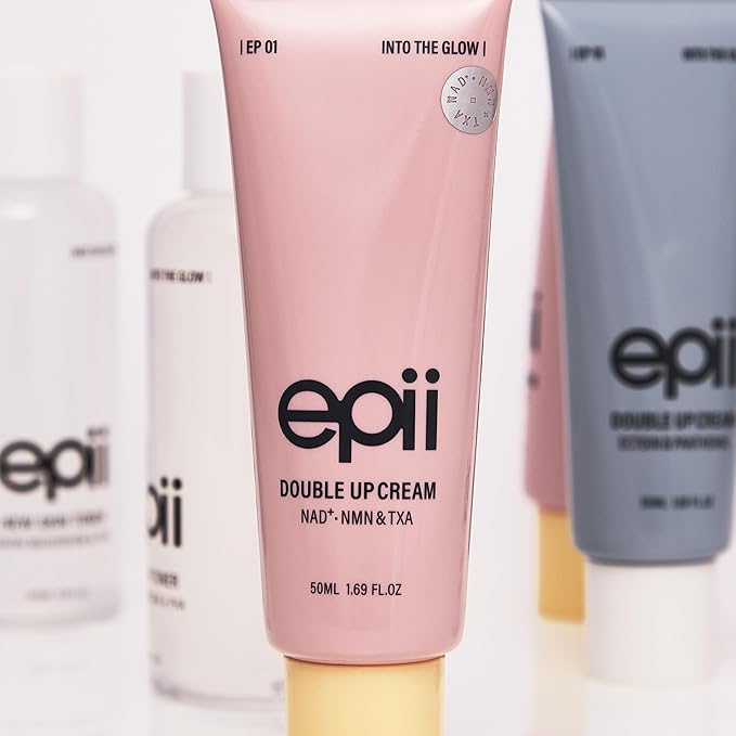 Double Up Cream | face moisturizer | NAD NMN | TXA | niacinamide | dark spot | uneven skin tone | sensitive skin | firmness | korean skincare | squalane15% | 50ml 1.69 oz. fl.