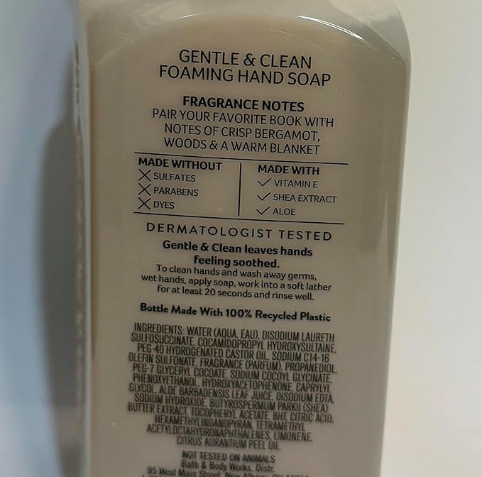 Bath and Body Works Book Loft Gentle Foaming Hand Soap Pack of 2