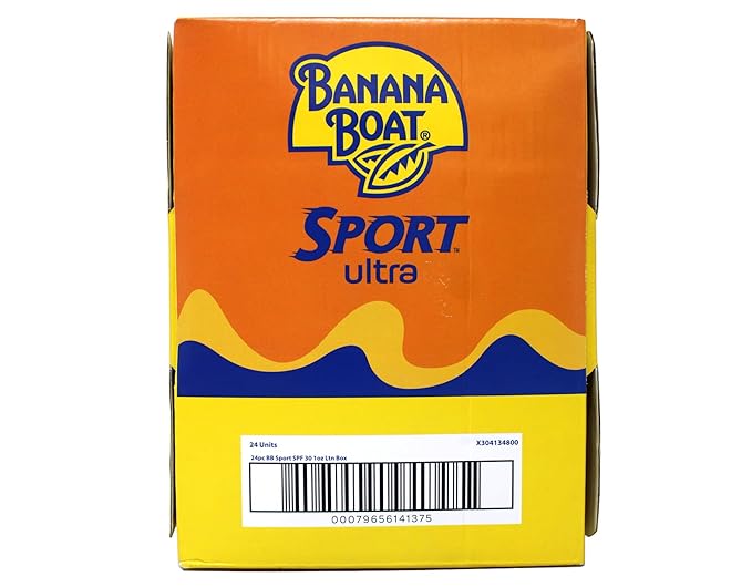 Banana Boat Sport Ultra SPF 30 Sunscreen Lotion, Travel Size Sunscreen, 1oz - 24 Count