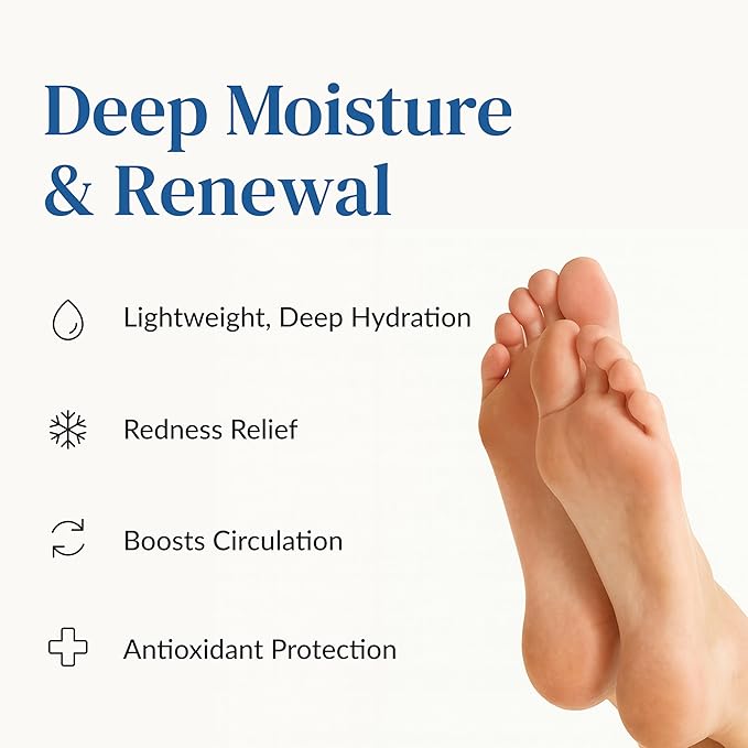 Epielle Intensive Repairing Foot Mask 6 Pairs, Soften with Coconut Oil & Milk Extract, Deep Moisturizing Socks for Dry, Cracked Feet, Self Care Gifts for Women, Spa Kit, Easter Basket Stuffers