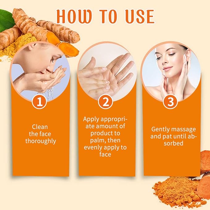 Turmeric Toner,Skin Balancing & Pore-Reducing Toner,Smoothing,Hydrating Toner for Diminished Dullness and Fine Lines,Anti-Aging Tumeric Toner for Face(120ml/4.22f1.0z)