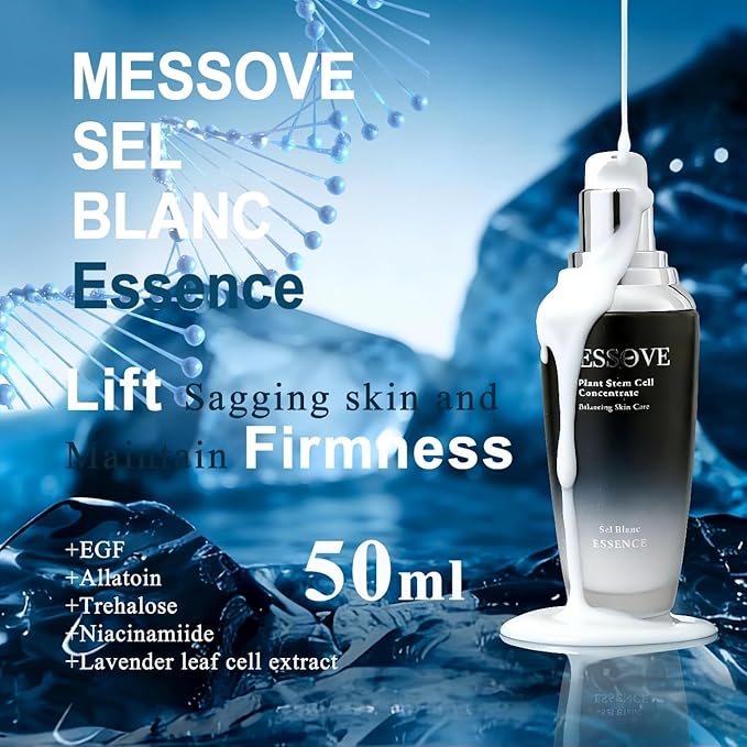 8-in-1 Anti-wrinkles Skincare Set - 1 Face Cream & 1 Toner & 1 Facial Cream & 1 Essence & 2 Eye Cream & 2 Travel sets-Niacinamide & Hyaluronic Acid-Korean Skincare