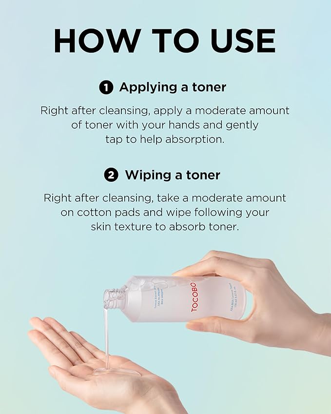 TOCOBO AHA BHA Lemon Facial Toner 5.07 fl oz / 150 ml | Vitamin C and Lemon Extract, AHA, BHA, Calming and Soothing Moisturizer | Natural Ingredients, Vegan Toner, Cruelty Free
