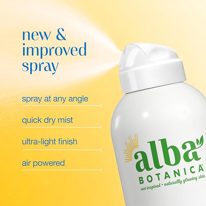 Alba Botanica Sensitive Sunscreen Spray SPF 70, 5 Oz