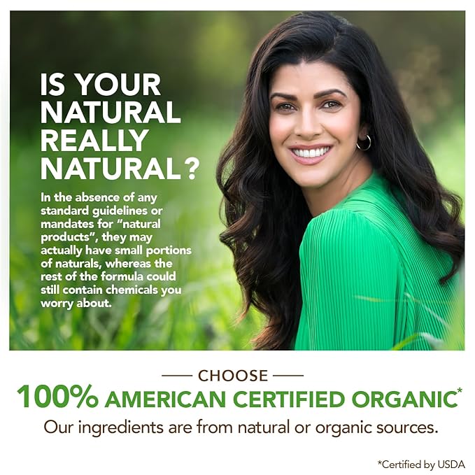 Organic Harvest Sunscreen SPF 60 For All Skin Type | For Women & Men with Blue Light Technology, Protects From Harmful UVA & UVB Rays | 100% American Certified Organic, Sulphate & Paraben Free - 100gm