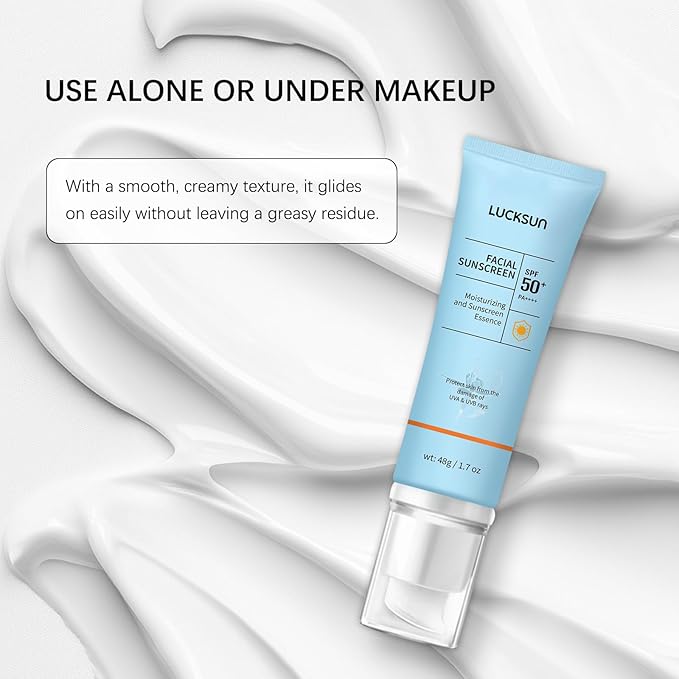 Tpyag Tinted Sunscreen for Face, Broad Spectrum SPF 50+++ Protection, Water-Resistant, Lightweight & Non-Greasy for Facial & Body, Travel Size Sunscreen, Daily Protection, 1.7 fl.oz